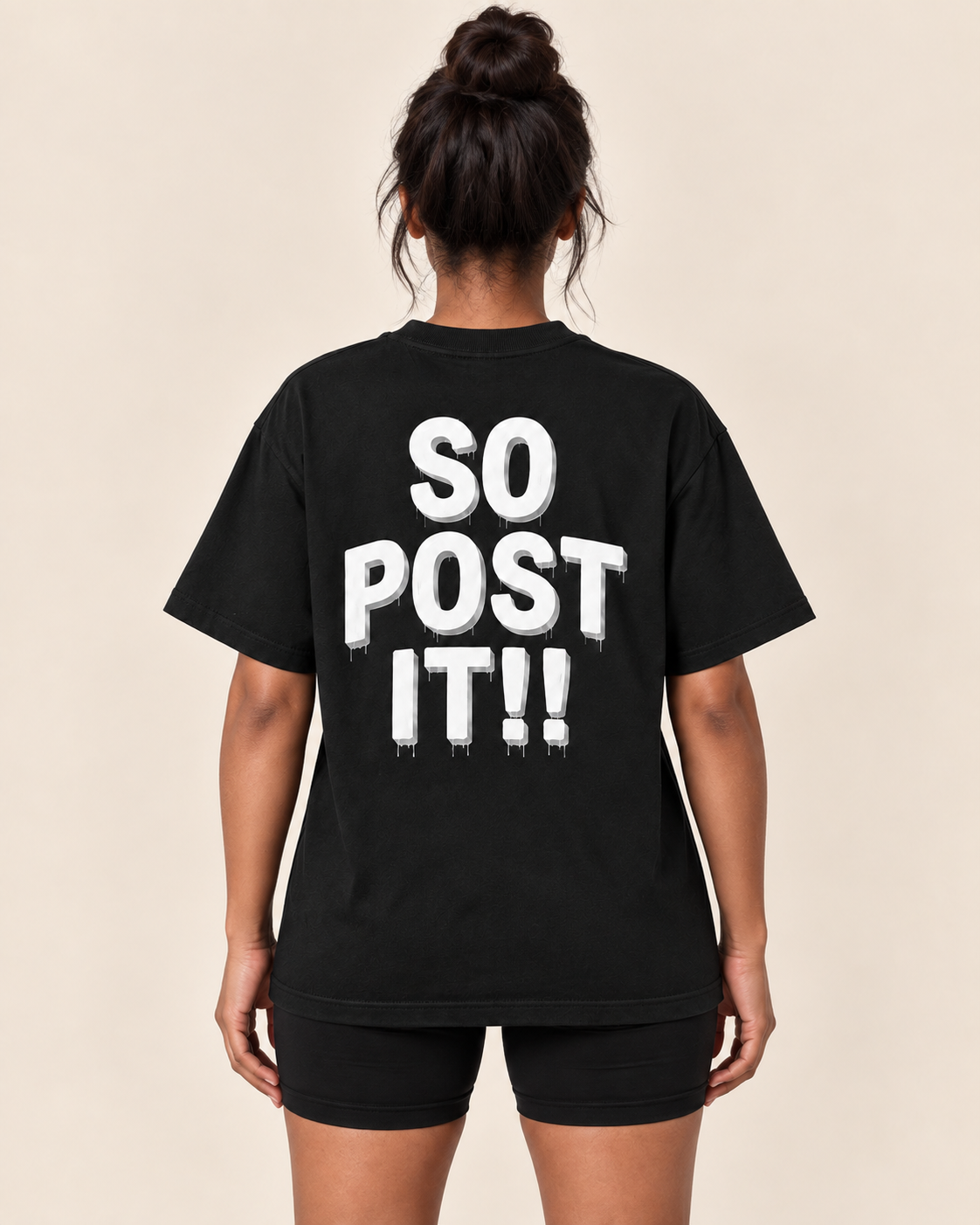 Life Is Content Tee (unisex) cropped top