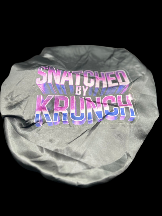 Satin “ Snatched By Krunch” Bonnets”