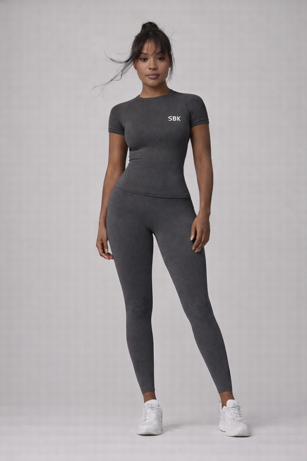 SBK Latest Two- Piece Active Wear Set- Scrunch butt