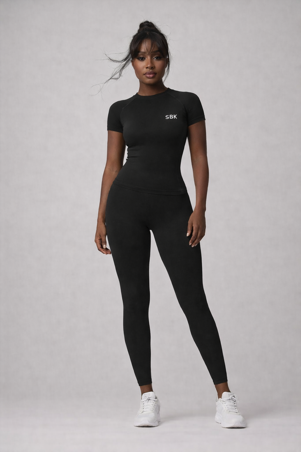 SBK Latest Two- Piece Active Wear Set- Scrunch butt