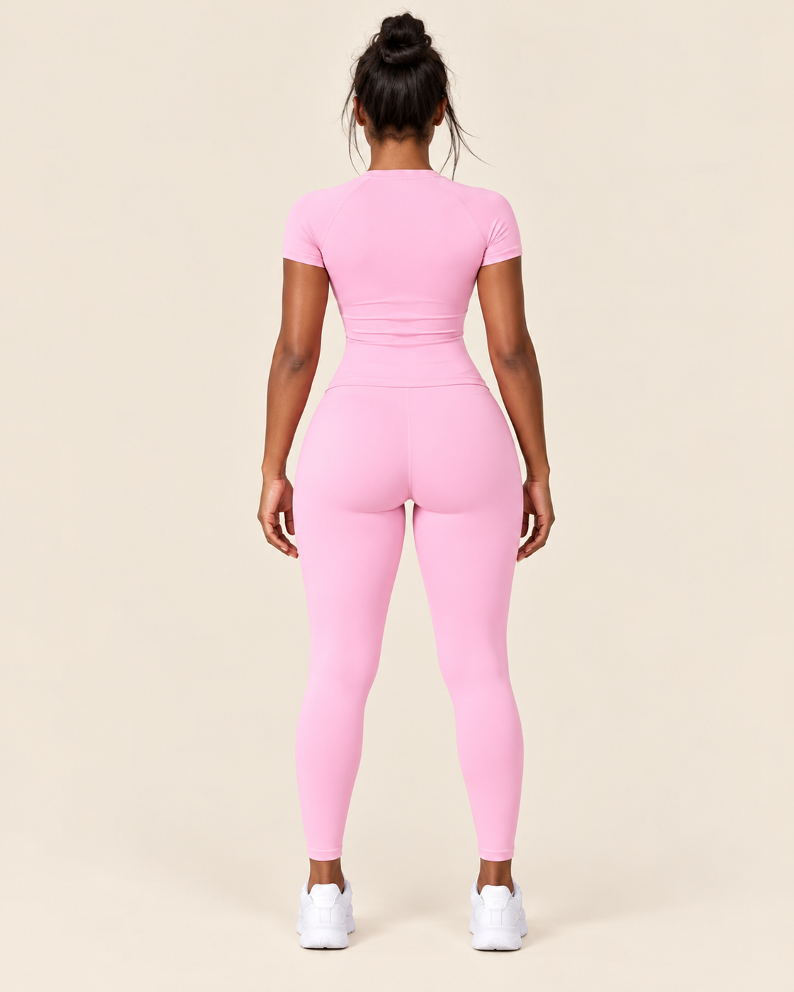 SBK Latest Two- Piece Active Wear Set- Scrunch butt