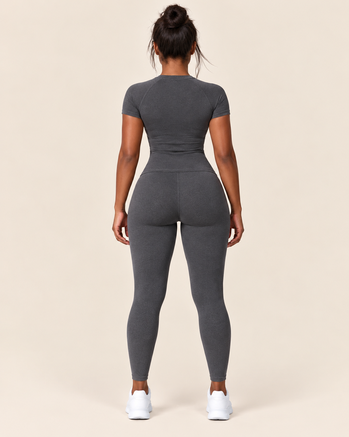 SBK Latest Two- Piece Active Wear Set- Scrunch butt