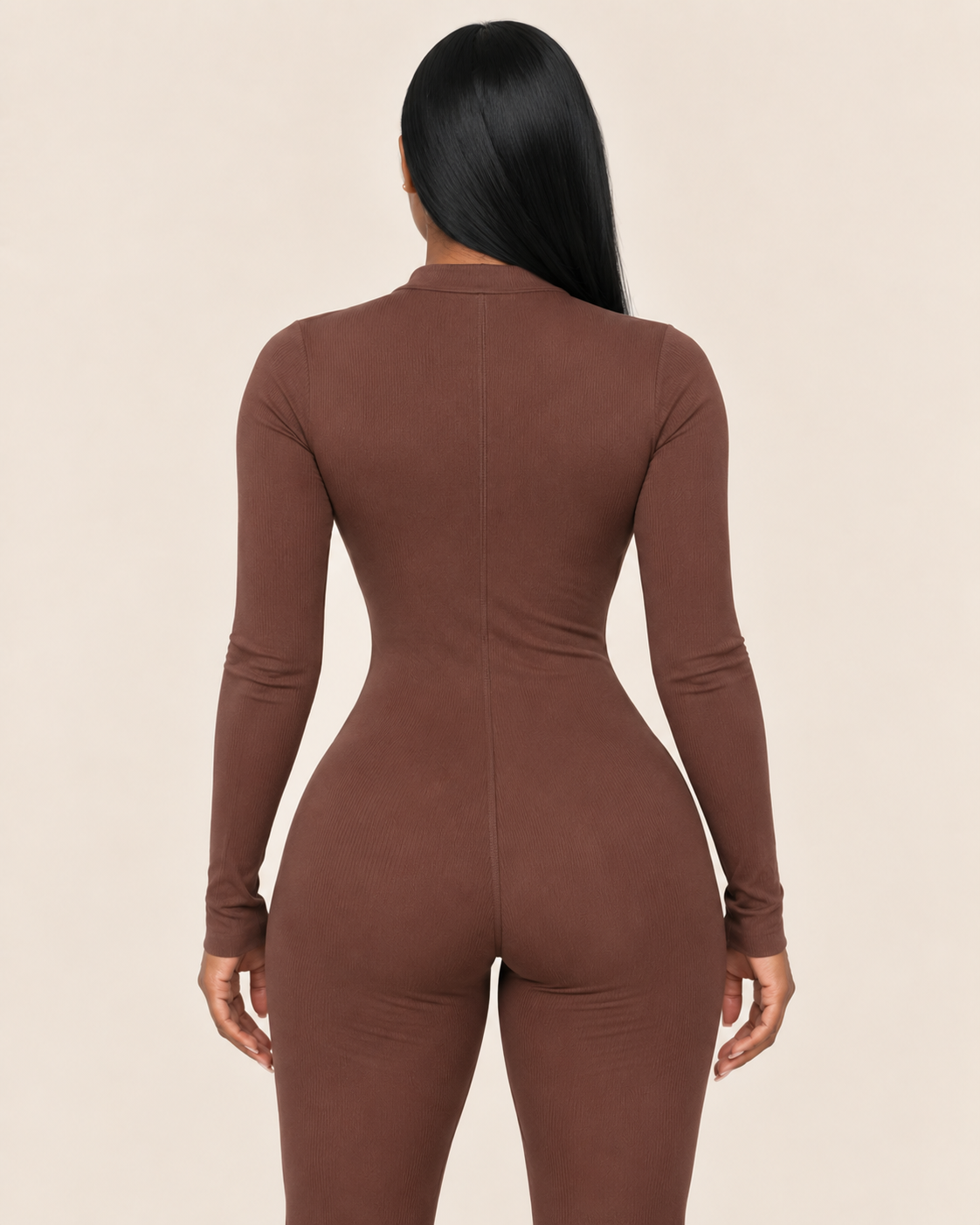 Zip Up One Piece Long Sleeve SBK Jumpsuit