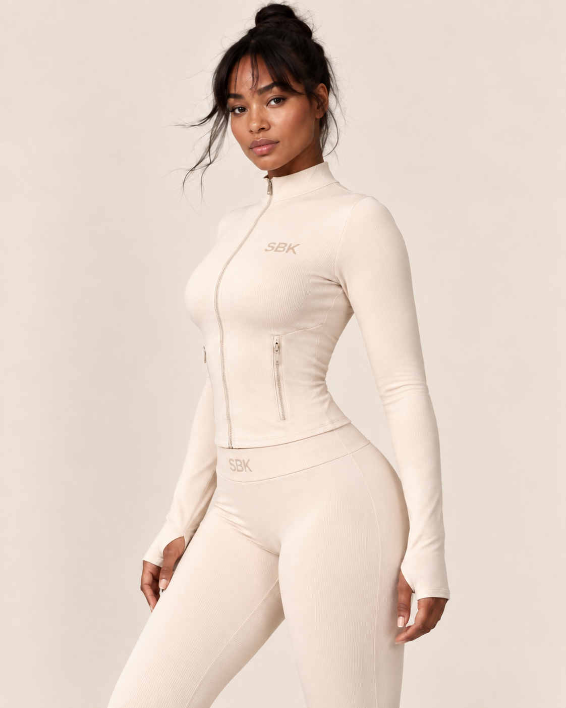 SBK High Waist Workout Scrunch Set